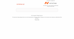 Desktop Screenshot of ip-lookup.xyz