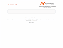 Tablet Screenshot of ip-lookup.xyz